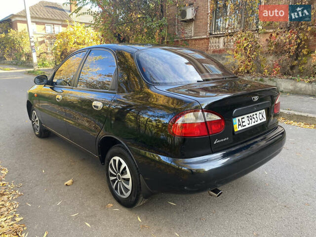 Дэу Ланос 2008 в Кривом Роге на Automoto.ua Черный Дэу Ланос, объемом двигателя 1.5 л и пробегом 105 тыс. км за 2700 $, фото 1 на Automoto.ua
