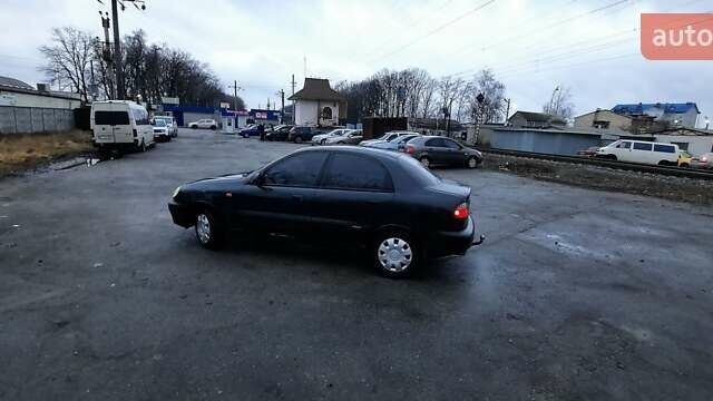 Чорний Деу Ланос, об'ємом двигуна 1.5 л та пробігом 450 тис. км за 1750 $, фото 4 на Automoto.ua