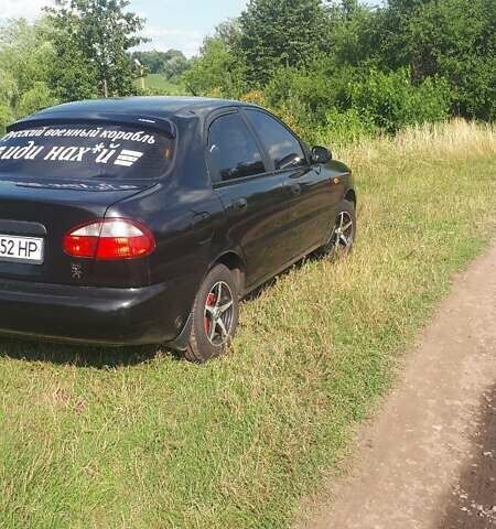 Чорний Деу Ланос, об'ємом двигуна 1.5 л та пробігом 195 тис. км за 3500 $, фото 4 на Automoto.ua