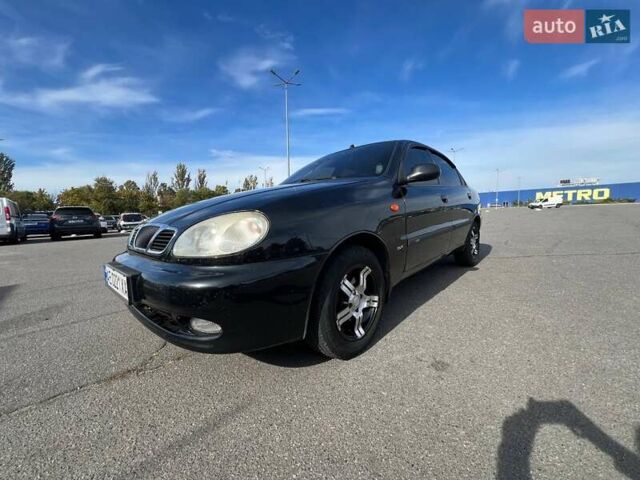 Черный Дэу Ланос, объемом двигателя 1.6 л и пробегом 137 тыс. км за 3600 $, фото 4 на Automoto.ua