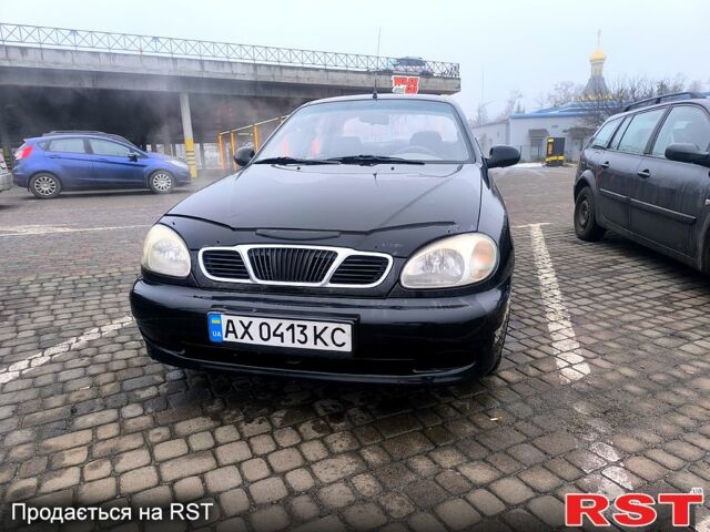 Черный Дэу Ланос, объемом двигателя 1.5 л и пробегом 220 тыс. км за 1000 $, фото 4 на Automoto.ua