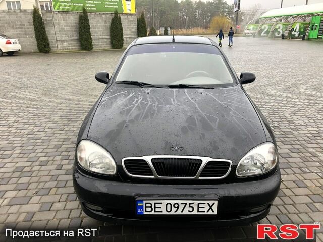 Чорний Деу Ланос, об'ємом двигуна 1.5 л та пробігом 198 тис. км за 1700 $, фото 2 на Automoto.ua