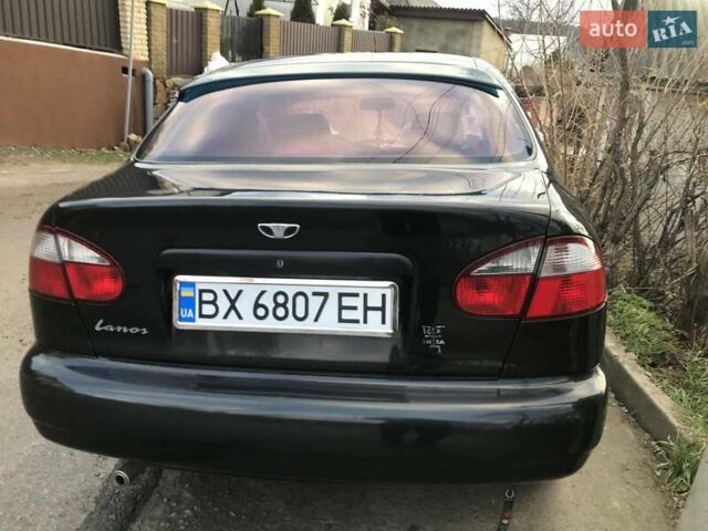 Чорний Деу Ланос, об'ємом двигуна 1.5 л та пробігом 250 тис. км за 3000 $, фото 4 на Automoto.ua