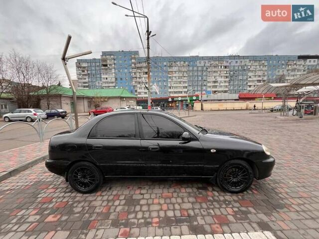 Черный Дэу Ланос, объемом двигателя 1.5 л и пробегом 185 тыс. км за 3099 $, фото 5 на Automoto.ua