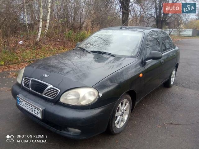 Чорний Деу Ланос, об'ємом двигуна 1.6 л та пробігом 230 тис. км за 1750 $, фото 10 на Automoto.ua