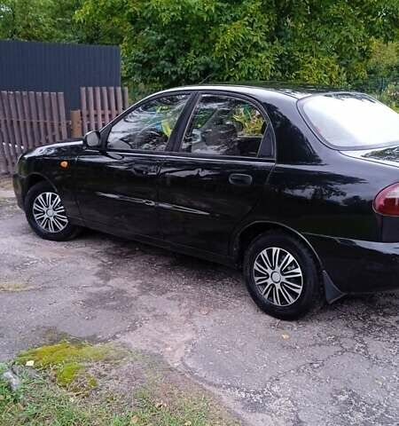 Черный Дэу Ланос, объемом двигателя 1.5 л и пробегом 163 тыс. км за 1600 $, фото 9 на Automoto.ua