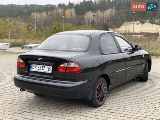 Чорний Деу Ланос, об'ємом двигуна 1.5 л та пробігом 180 тис. км за 2650 $, фото 4 на Automoto.ua