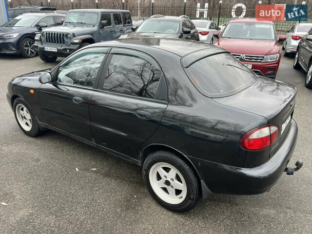 Чорний Деу Ланос, об'ємом двигуна 1.5 л та пробігом 220 тис. км за 2500 $, фото 5 на Automoto.ua