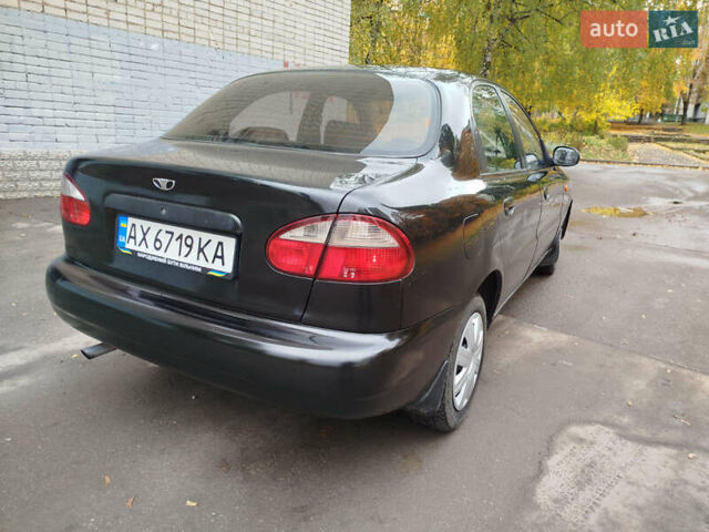 Деу Ланос 2008 у Харкові на Automoto.ua Чорний Деу Ланос, об'ємом двигуна 1.5 л та пробігом 350 тис. км за 1900 $, фото 3 на Automoto.ua