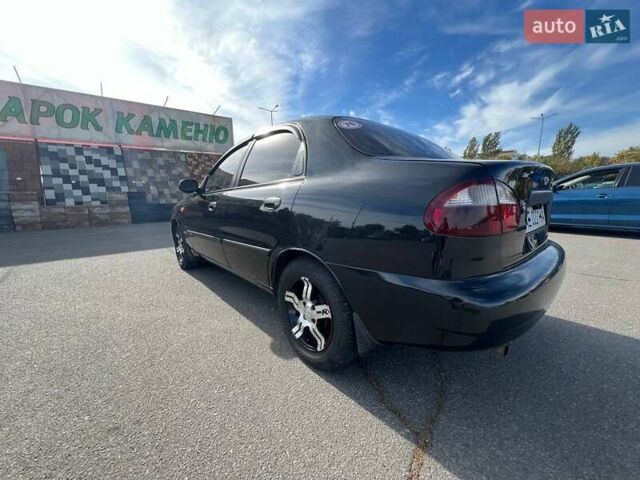 Черный Дэу Ланос, объемом двигателя 1.6 л и пробегом 137 тыс. км за 3600 $, фото 6 на Automoto.ua