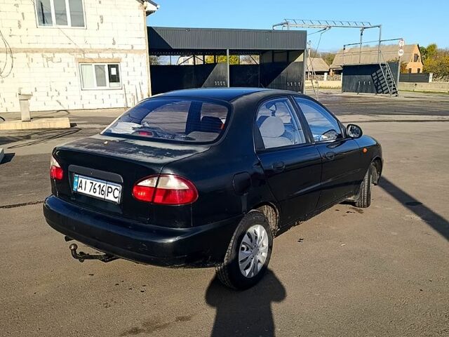 Деу Ланос 2009 у Жашкове на Automoto.ua Чорний Деу Ланос, об'ємом двигуна 1.5 л та пробігом 313 тис. км за 1650 $, фото 2 на Automoto.ua