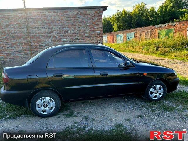 Черный Дэу Ланос, объемом двигателя 1.5 л и пробегом 162 тыс. км за 3100 $, фото 3 на Automoto.ua