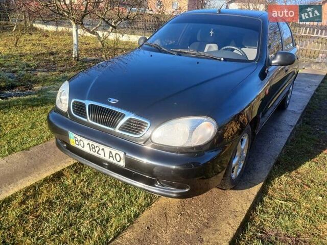 Черный Дэу Ланос, объемом двигателя 1.5 л и пробегом 76 тыс. км за 2300 $, фото 6 на Automoto.ua