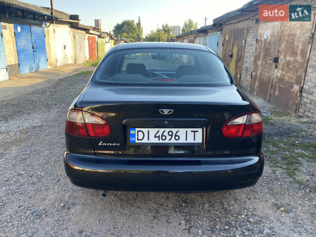 Чорний Деу Ланос, об'ємом двигуна 1.5 л та пробігом 170 тис. км за 2850 $, фото 4 на Automoto.ua