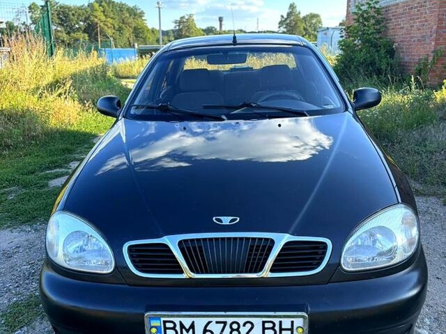 Черный Дэу Ланос, объемом двигателя 1.5 л и пробегом 162 тыс. км за 3100 $, фото 1 на Automoto.ua