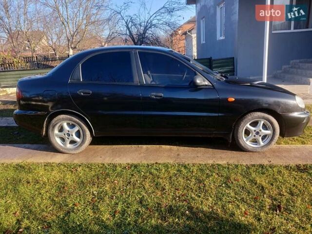 Черный Дэу Ланос, объемом двигателя 1.5 л и пробегом 76 тыс. км за 2300 $, фото 5 на Automoto.ua