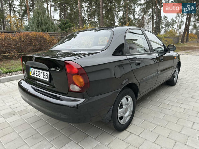 Черный Дэу Ланос, объемом двигателя 1.5 л и пробегом 158 тыс. км за 2850 $, фото 8 на Automoto.ua