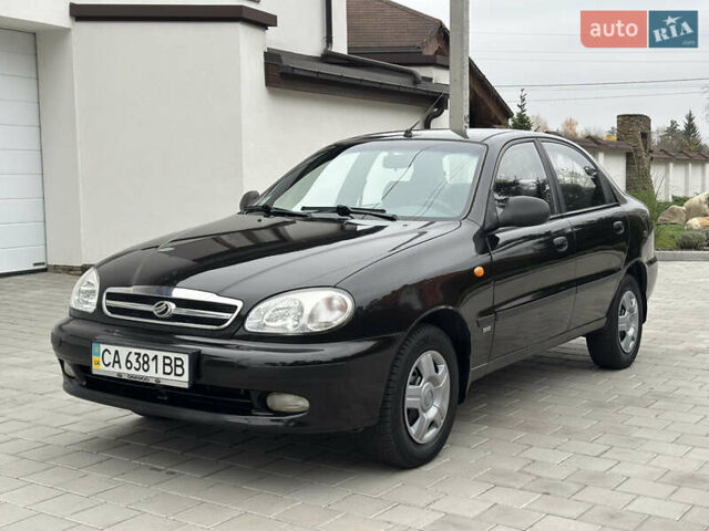 Черный Дэу Ланос, объемом двигателя 1.5 л и пробегом 158 тыс. км за 2850 $, фото 11 на Automoto.ua