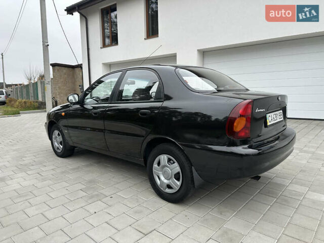 Черный Дэу Ланос, объемом двигателя 1.5 л и пробегом 158 тыс. км за 2850 $, фото 6 на Automoto.ua