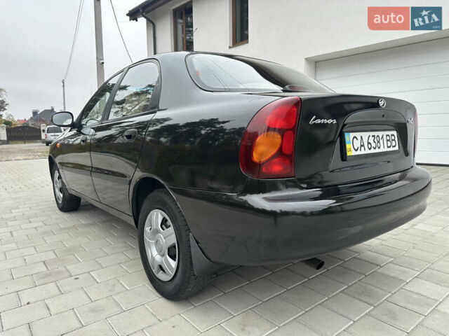 Черный Дэу Ланос, объемом двигателя 1.5 л и пробегом 158 тыс. км за 2850 $, фото 25 на Automoto.ua