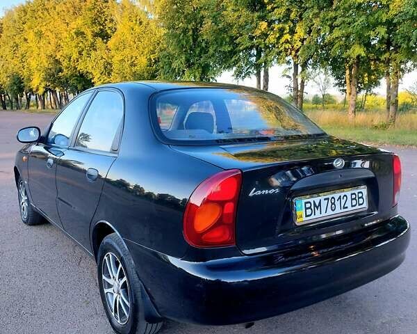 Чорний Деу Ланос, об'ємом двигуна 1.6 л та пробігом 174 тис. км за 2800 $, фото 5 на Automoto.ua