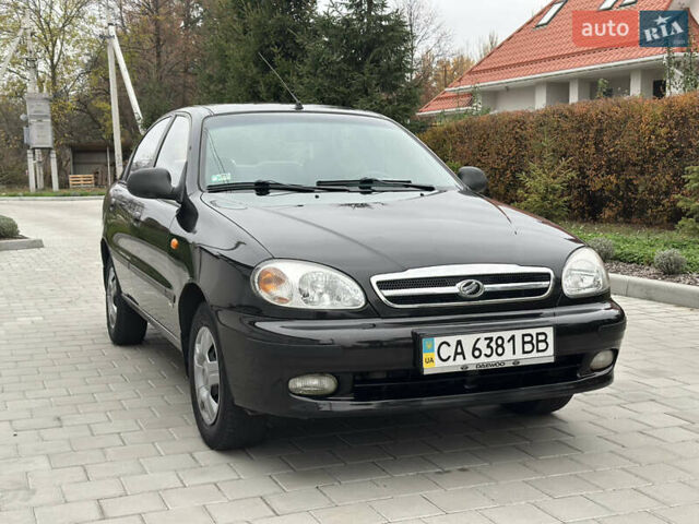 Черный Дэу Ланос, объемом двигателя 1.5 л и пробегом 158 тыс. км за 2850 $, фото 9 на Automoto.ua