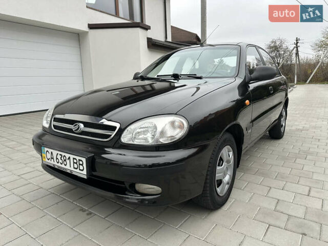 Черный Дэу Ланос, объемом двигателя 1.5 л и пробегом 158 тыс. км за 2850 $, фото 4 на Automoto.ua
