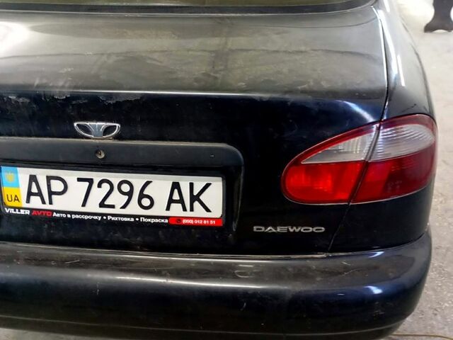 Черный Дэу Ланос, объемом двигателя 1.5 л и пробегом 0 тыс. км за 1050 $, фото 2 на Automoto.ua