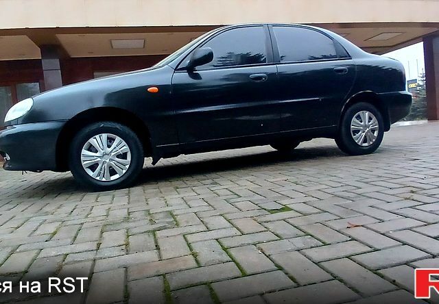 Черный Дэу Ланос, объемом двигателя 1.5 л и пробегом 170 тыс. км за 2500 $, фото 6 на Automoto.ua