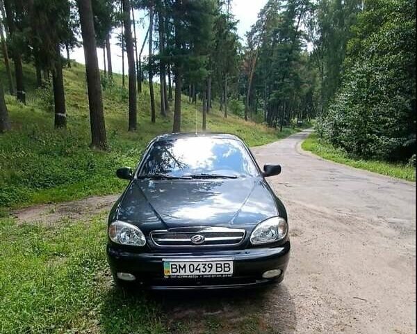 Черный Дэу Ланос, объемом двигателя 1.5 л и пробегом 26 тыс. км за 5000 $, фото 8 на Automoto.ua