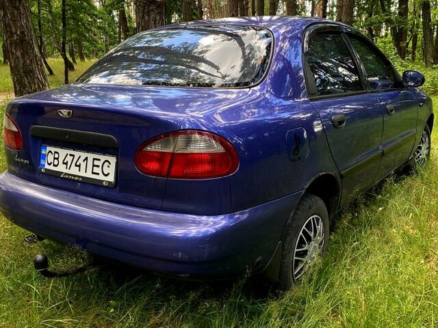 Фиолетовый Дэу Ланос, объемом двигателя 1.5 л и пробегом 400 тыс. км за 1500 $, фото 2 на Automoto.ua