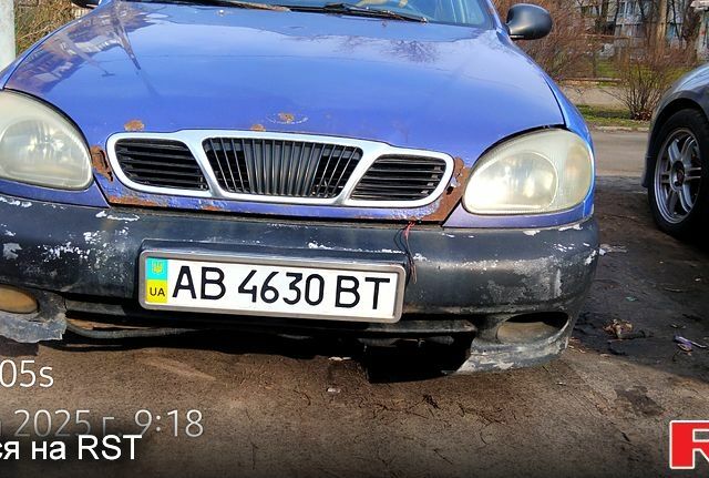 Фиолетовый Дэу Ланос, объемом двигателя 1.5 л и пробегом 208 тыс. км за 850 $, фото 4 на Automoto.ua