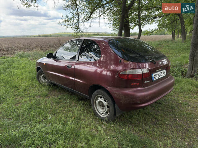 Червоний Деу Ланос, об'ємом двигуна 1.5 л та пробігом 220 тис. км за 1650 $, фото 2 на Automoto.ua