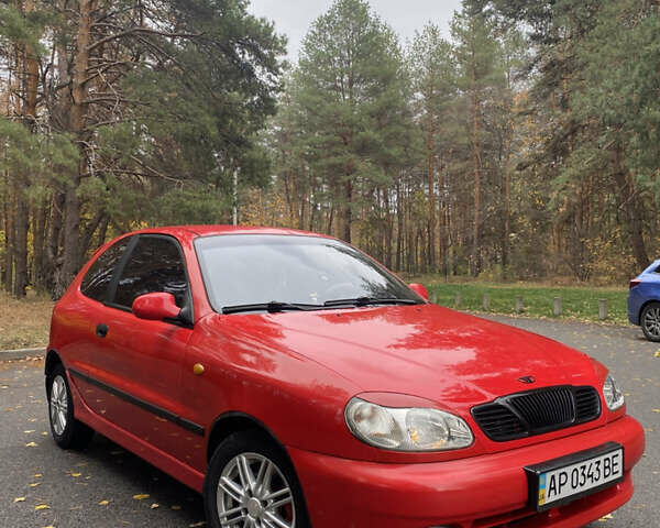 Красный Дэу Ланос, объемом двигателя 1.6 л и пробегом 235 тыс. км за 2350 $, фото 1 на Automoto.ua