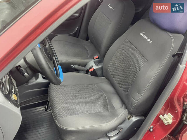 Красный Дэу Ланос, объемом двигателя 1.5 л и пробегом 194 тыс. км за 2300 $, фото 9 на Automoto.ua