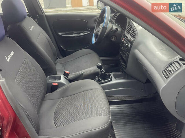 Красный Дэу Ланос, объемом двигателя 1.5 л и пробегом 194 тыс. км за 2300 $, фото 14 на Automoto.ua