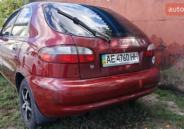 Красный Дэу Ланос, объемом двигателя 1.5 л и пробегом 355 тыс. км за 1850 $, фото 2 на Automoto.ua