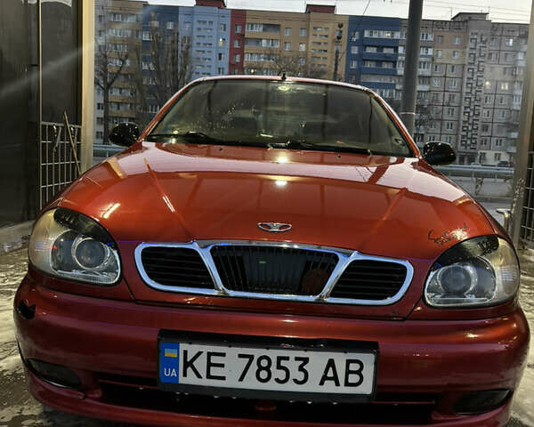Червоний Деу Ланос, об'ємом двигуна 1.5 л та пробігом 251 тис. км за 2000 $, фото 1 на Automoto.ua