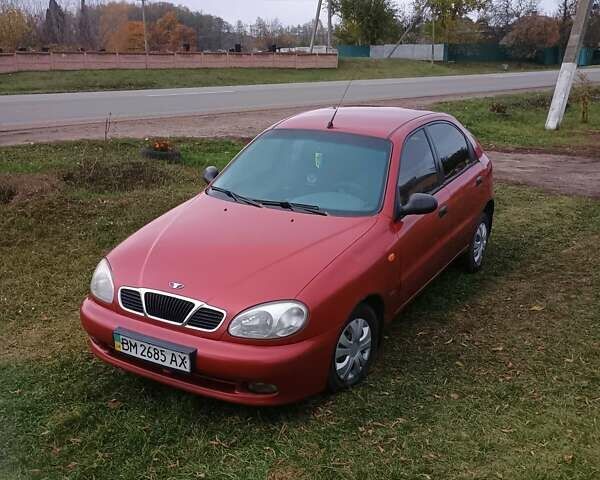 Дэу Ланос 2008 в Сумах на Automoto.ua Красный Дэу Ланос, объемом двигателя 1.5 л и пробегом 240 тыс. км за 3000 $, фото 2 на Automoto.ua
