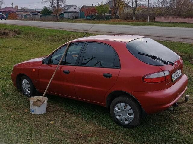 Дэу Ланос 2008 в Сумах на Automoto.ua Красный Дэу Ланос, объемом двигателя 1.5 л и пробегом 240 тыс. км за 3000 $, фото 1 на Automoto.ua