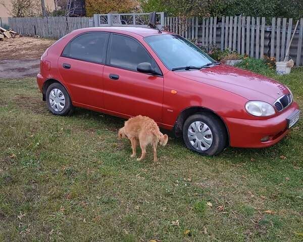 Дэу Ланос 2008 в Сумах на Automoto.ua Красный Дэу Ланос, объемом двигателя 1.5 л и пробегом 240 тыс. км за 3000 $, фото 4 на Automoto.ua