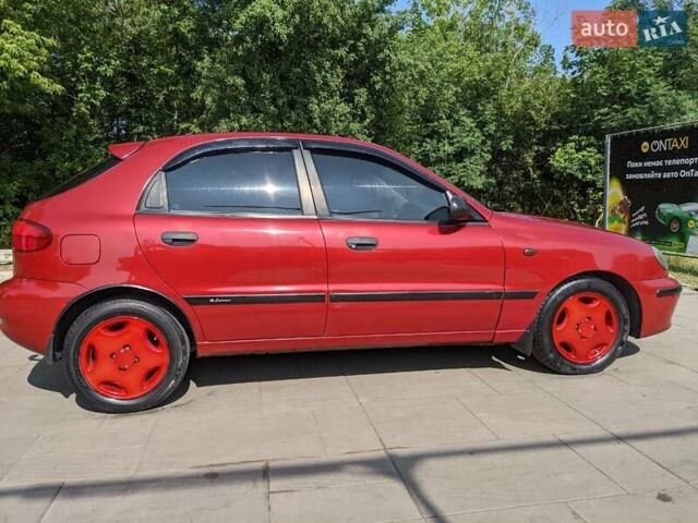 Красный Дэу Ланос, объемом двигателя 1.5 л и пробегом 139 тыс. км за 2900 $, фото 7 на Automoto.ua