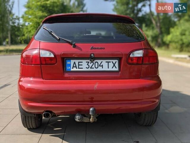 Красный Дэу Ланос, объемом двигателя 1.5 л и пробегом 139 тыс. км за 2900 $, фото 4 на Automoto.ua