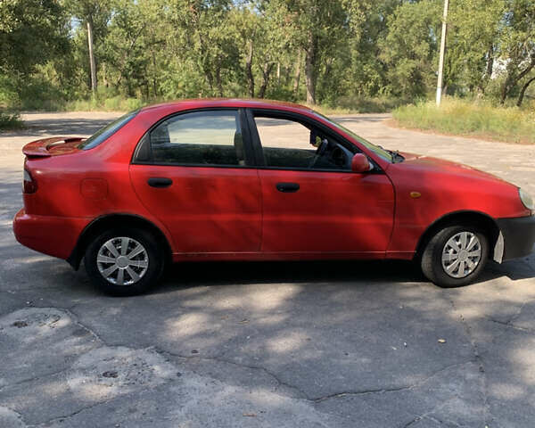 Красный Дэу Ланос, объемом двигателя 1.5 л и пробегом 174 тыс. км за 1500 $, фото 3 на Automoto.ua