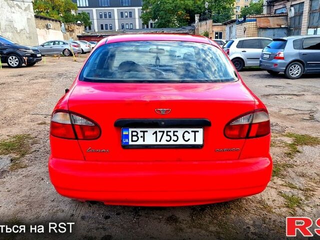 Дэу Ланос 1998 в Одессе на Automoto.ua Красный Дэу Ланос, объемом двигателя 1.5 л и пробегом 170 тыс. км за 1399 $, фото 5 на Automoto.ua