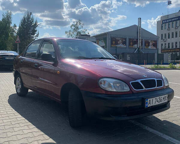 Червоний Деу Ланос, об'ємом двигуна 1.5 л та пробігом 250 тис. км за 600 $, фото 1 на Automoto.ua