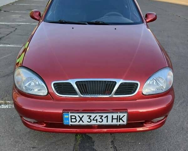 Красный Дэу Ланос, объемом двигателя 1.5 л и пробегом 335 тыс. км за 2200 $, фото 2 на Automoto.ua
