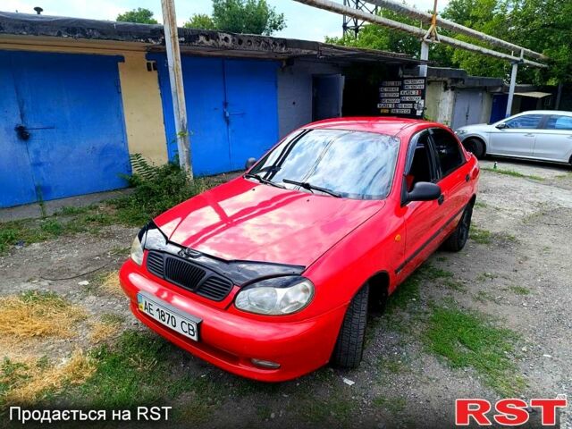 Красный Дэу Ланос, объемом двигателя 1.5 л и пробегом 172 тыс. км за 2000 $, фото 7 на Automoto.ua