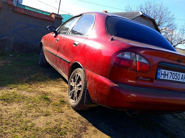 Красный Дэу Ланос, объемом двигателя 1.5 л и пробегом 0 тыс. км за 3000 $, фото 4 на Automoto.ua