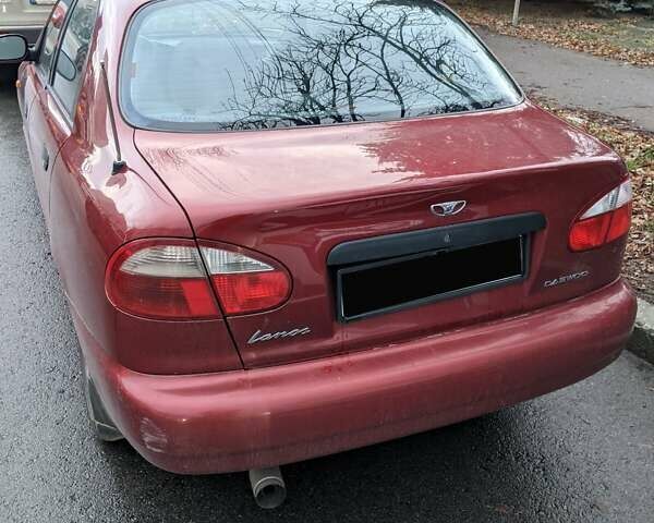 Червоний Деу Ланос, об'ємом двигуна 1.5 л та пробігом 173 тис. км за 2700 $, фото 5 на Automoto.ua